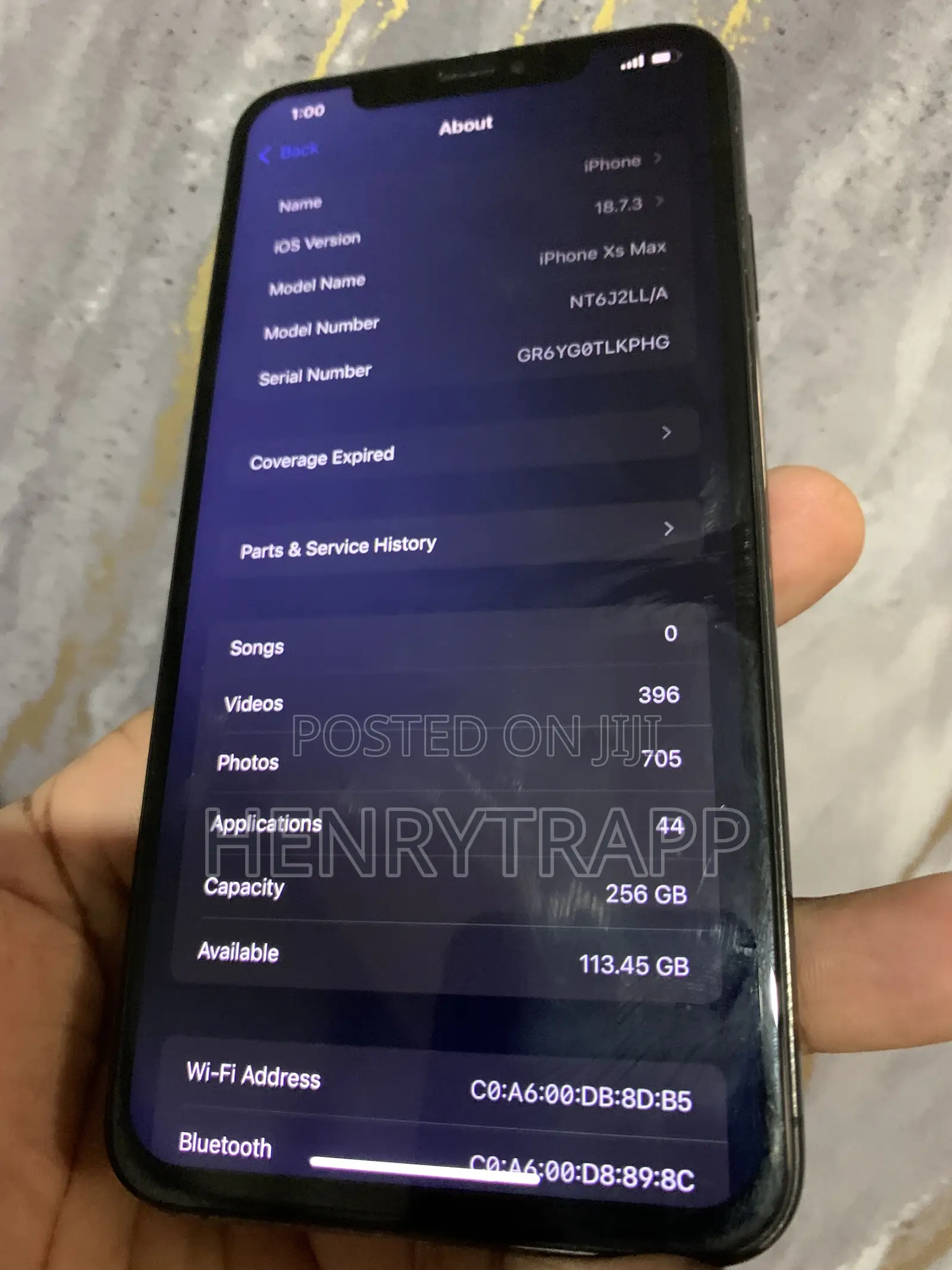 Apple iPhone XS Max 256 GB Black
