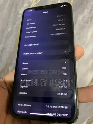 Apple iPhone XS Max 256 GB Black