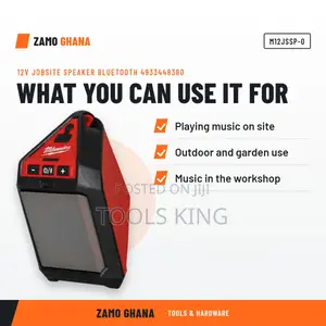 12V Jobsite Speaker Bluetooth - M12jssp-0