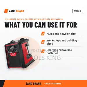 18V Jobsite Radio / Charger With Bluetooth - M18rc-0