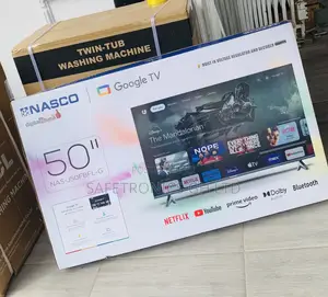 New Smart Crystal 50 Inch Smart Nasco Led UHD TV