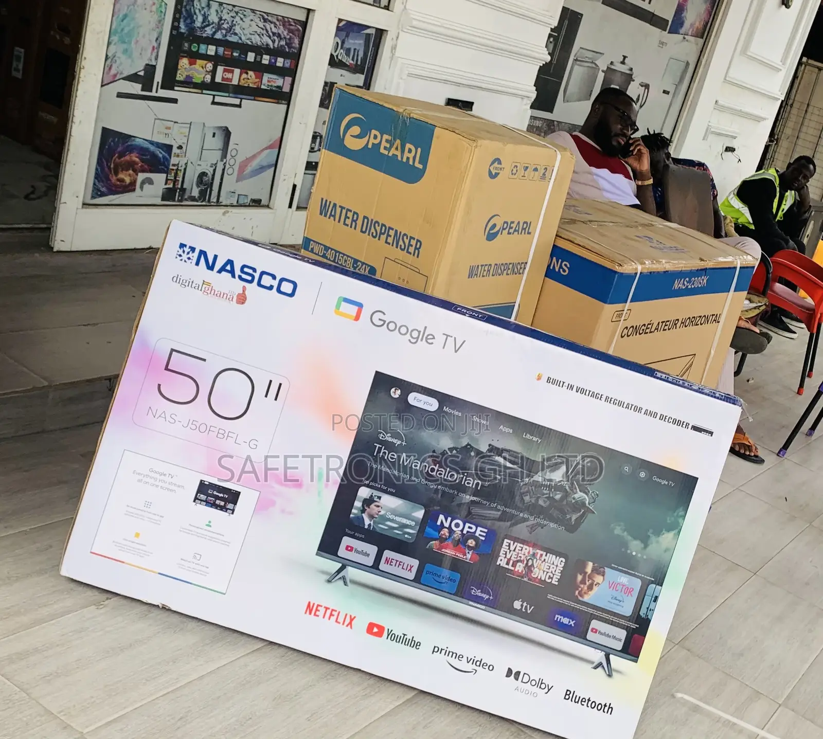 Nasco Crystal Clear 50 Inch Smart Full HD Led TV