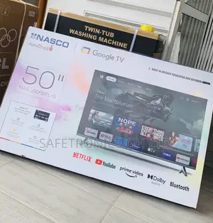 Exclusive Prime-Vision 50 Inch Smart Led Nasco Full HD TV