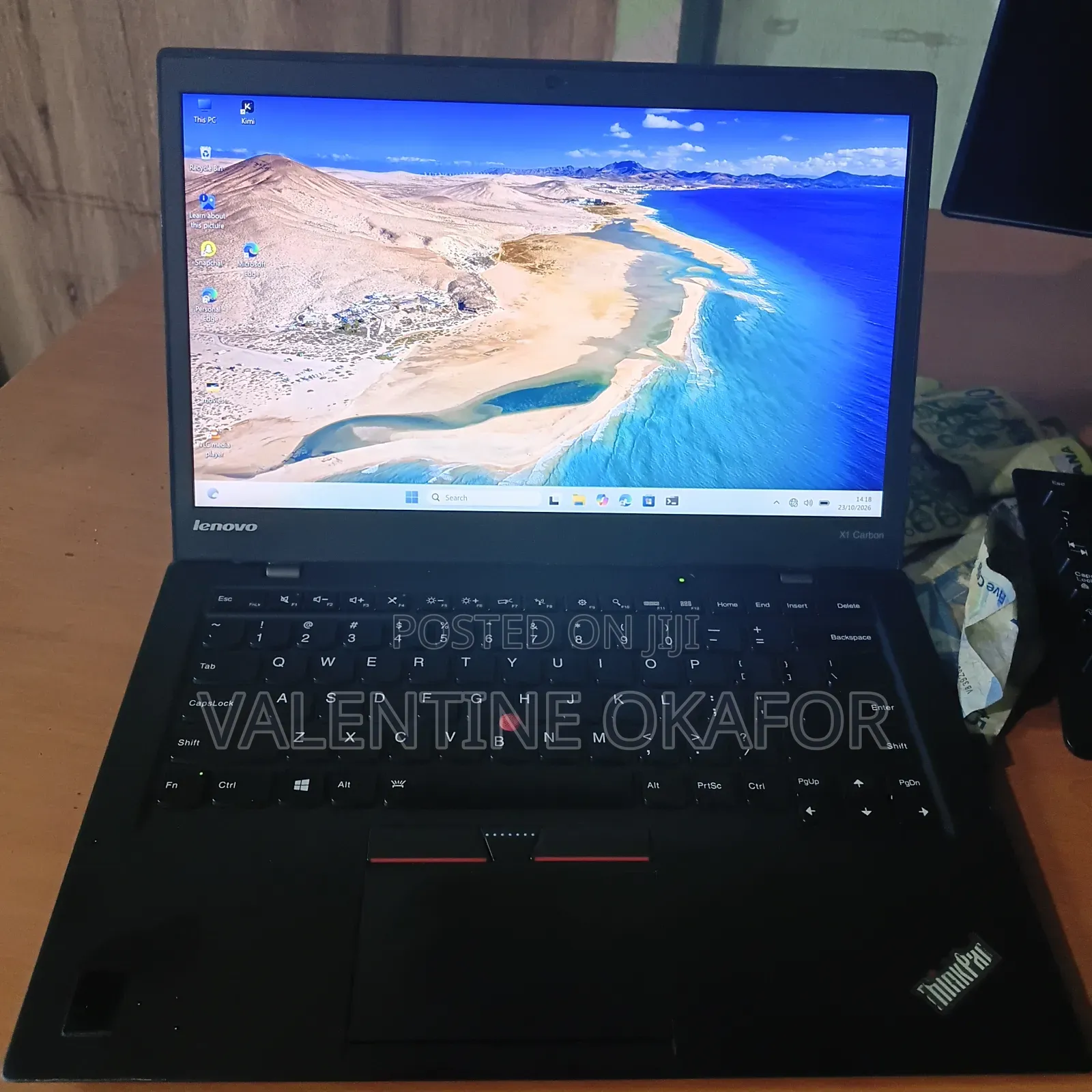 Laptop Lenovo ThinkPad X1 Carbon 8GB Intel Core i5 SSD 128GB