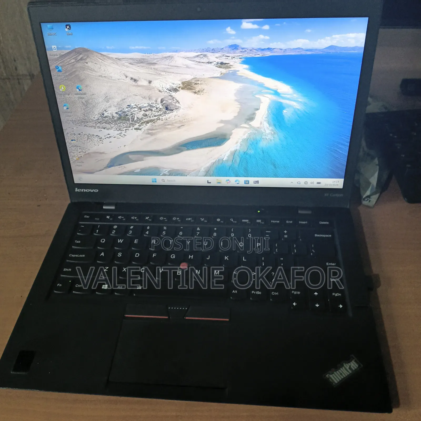Laptop Lenovo ThinkPad X1 Carbon 8GB Intel Core i5 SSD 128GB