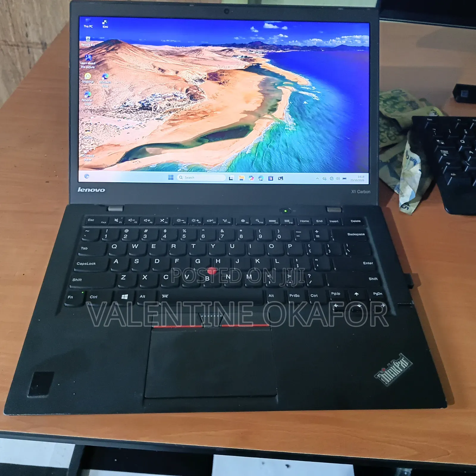 Laptop Lenovo ThinkPad X1 Carbon 8GB Intel Core i5 SSD 128GB