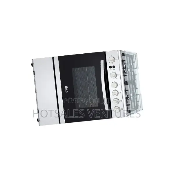 Buy LG Gas Cooker 60×60 Silver Free Standing Burner With Oven-Fa211rma