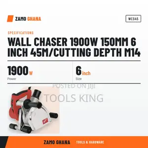 Wall Chaser 1900W 150Mm 6 Inch 45m/Cutting Depth M14 - WCS45