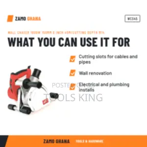 Wall Chaser 1900W 150Mm 6 Inch 45m/Cutting Depth M14 - WCS45