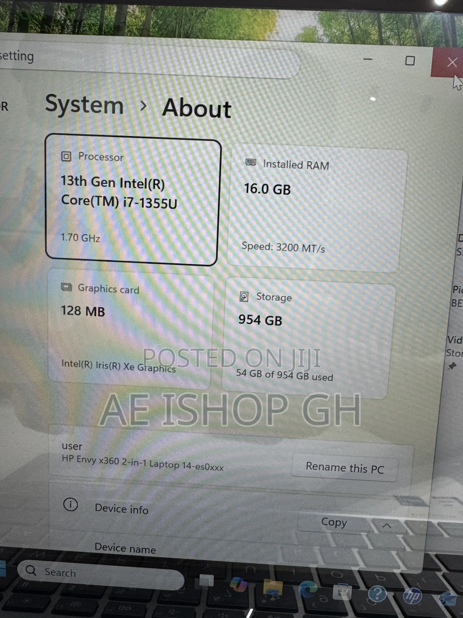 Laptop HP Envy x360 16GB Intel Core i7 SSD 1T