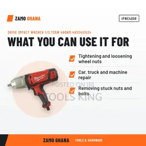 Drive Impact Wrench 1/2 725W 400Nm - IPWE400R