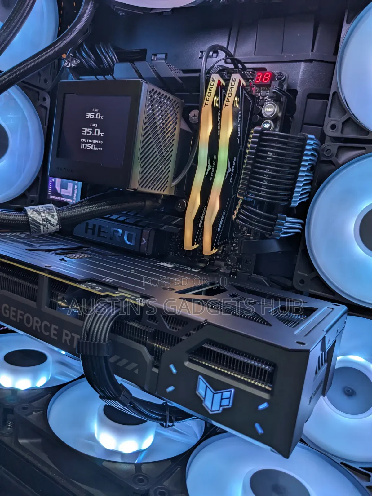 New Desktop Computer Asus 32GB Intel Core Ultra 7 SSD 2T