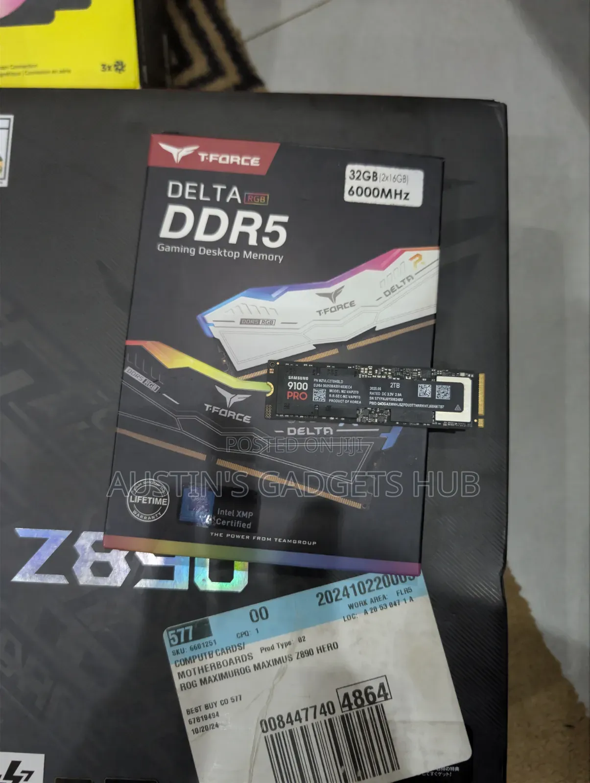 New Desktop Computer Asus 32GB Intel Core Ultra 7 SSD 2T