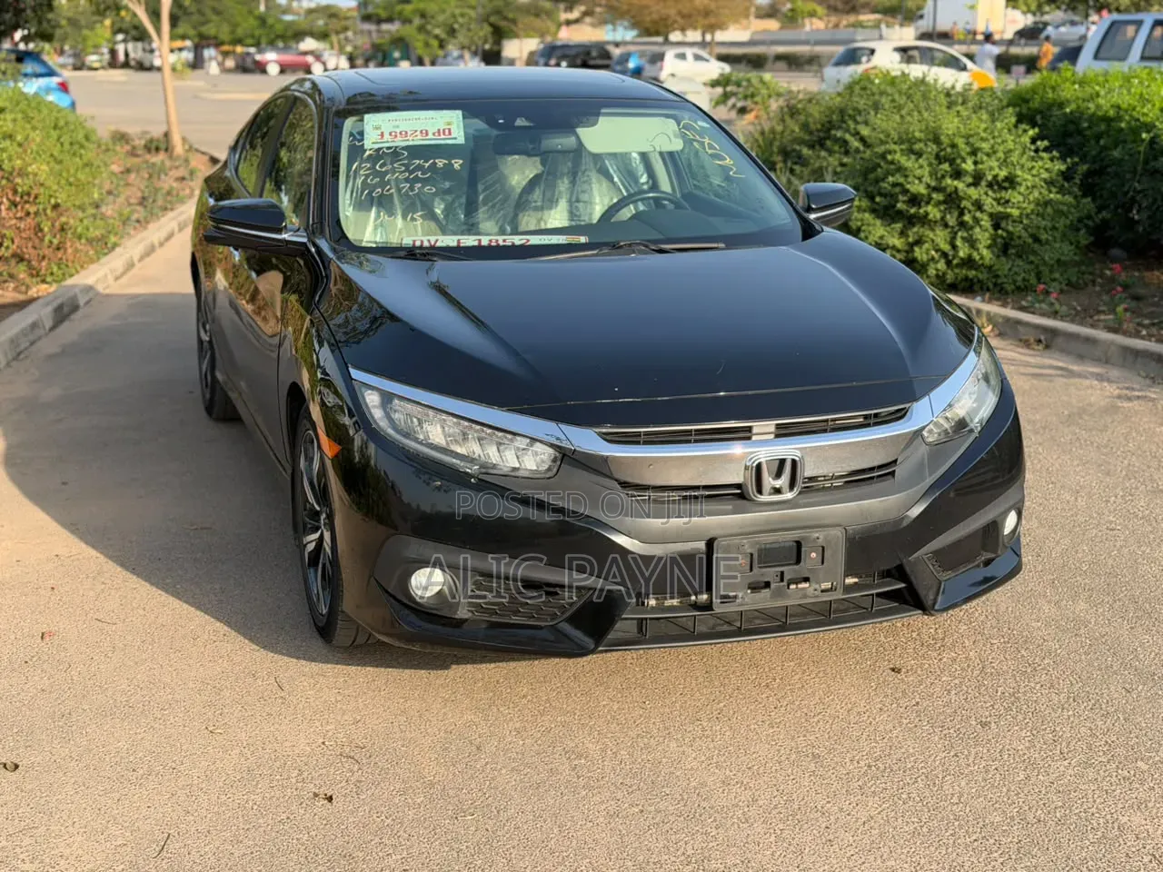 Honda Civic Touring Sedan 2018 Black