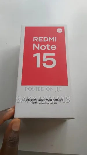 New Xiaomi Redmi Note 15 Special 128 GB Black