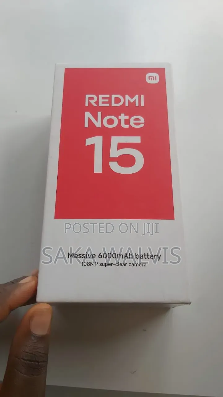 New Xiaomi Redmi Note 15 Special 128 GB Black