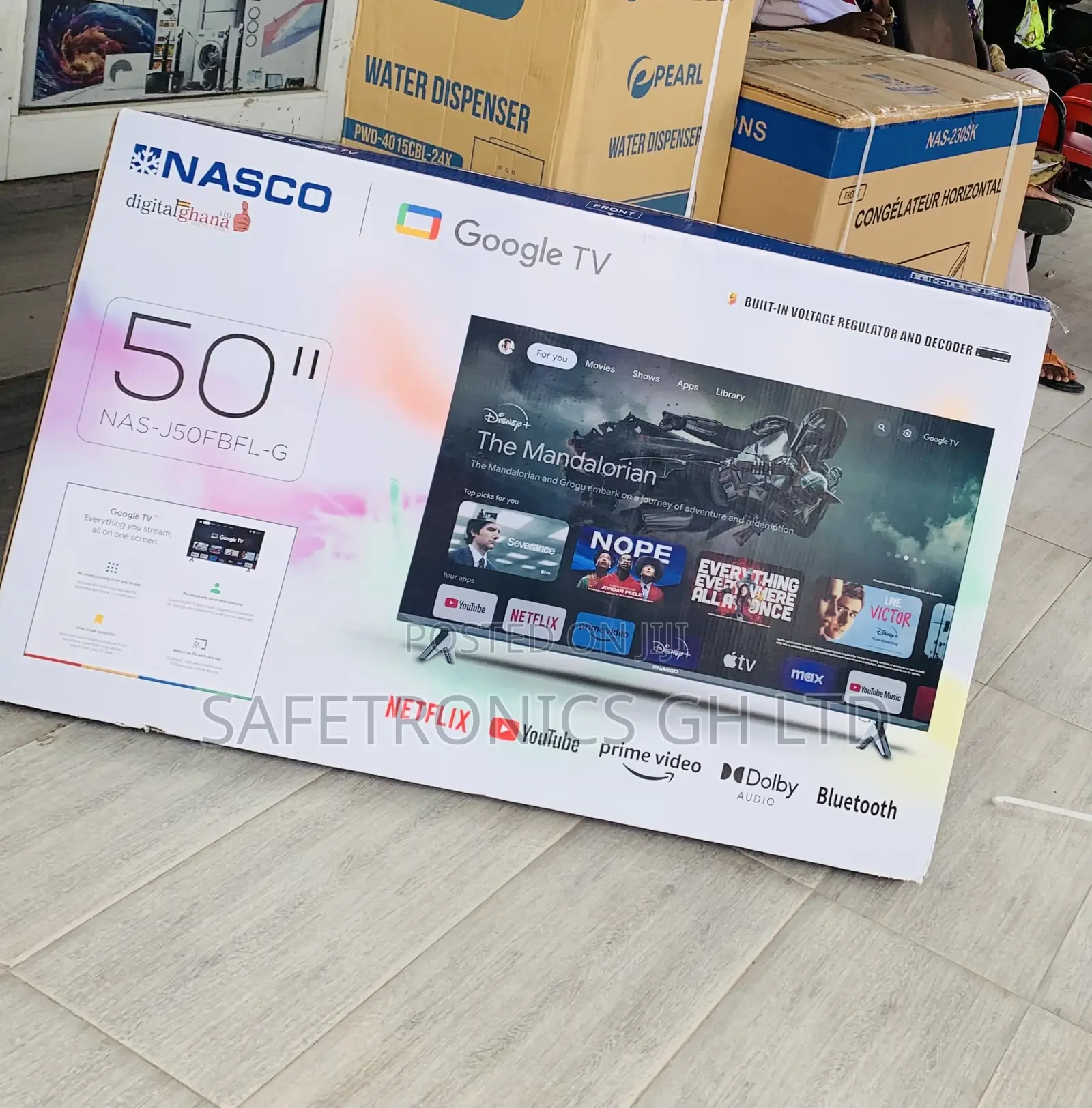 Kindly Buy 50 Inch Smart 4K UHD Nasco Bright-View TV