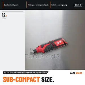 12V Sub Compact Rotary Screw Driver Tool 12V - C12rt-0