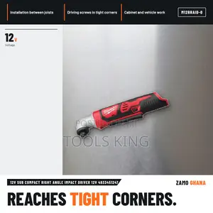 12V Sub Compact Right Angle Impact Driver 12V - M12braid-0