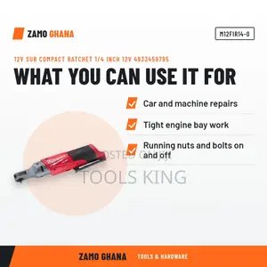 12V Sub Compact Ratchet 1/4 Inch 12V - M12fir14-0