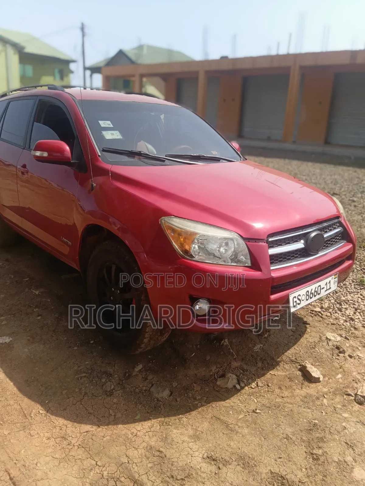 Toyota RAV4 Limited 2008 Red