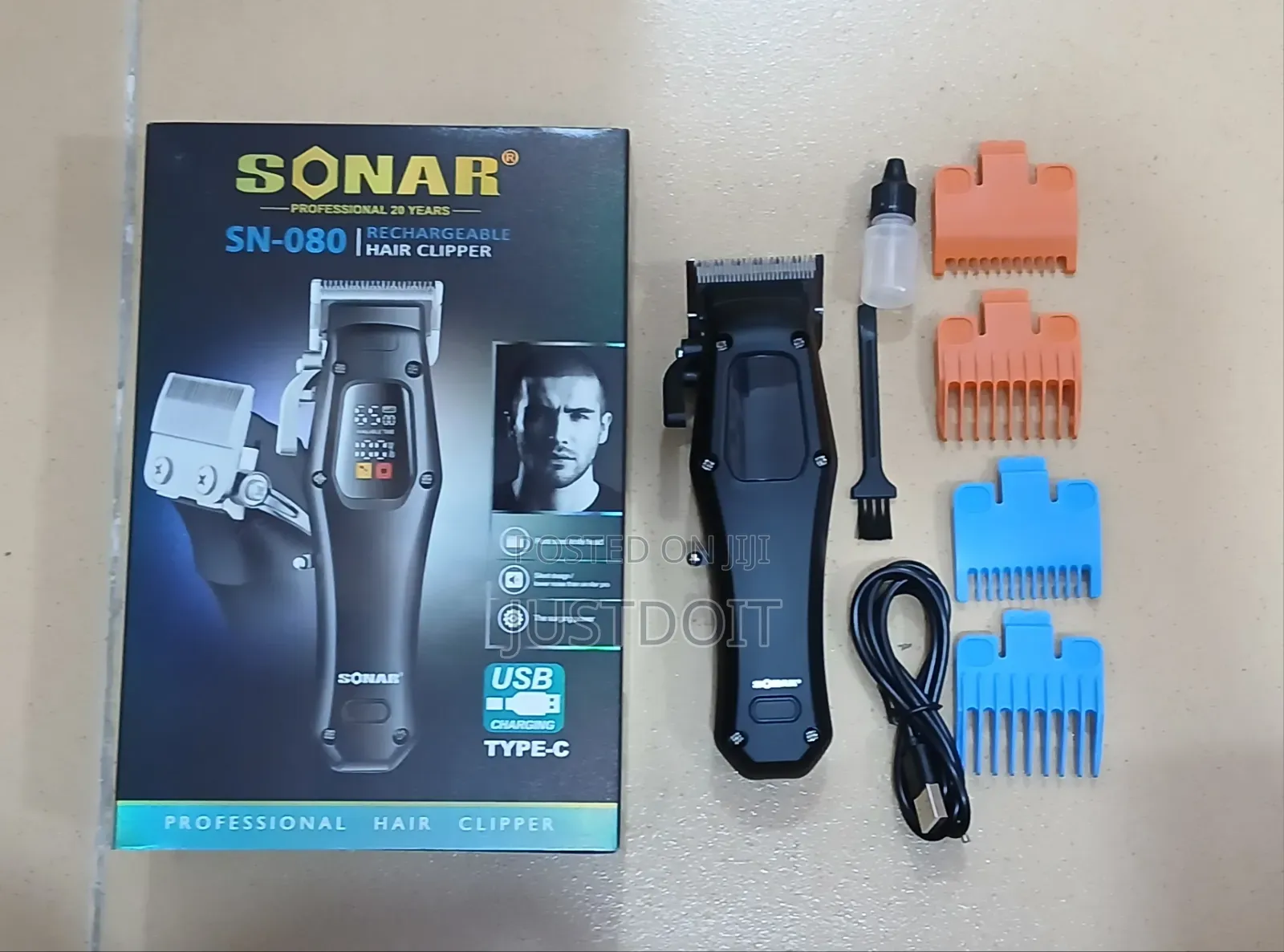 Sonar Rechargeable Cordless Barbering Machine