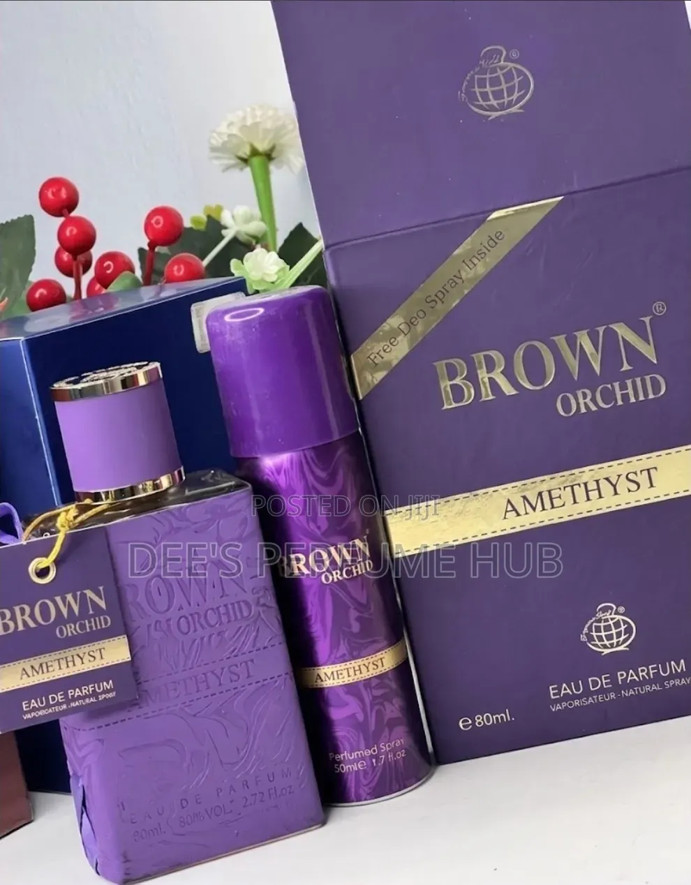 Fragrance World Brown Orchid Amethyst Edition EDP