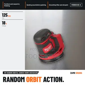 18V Random Orbital Sander 125Mm - M18bos125-0