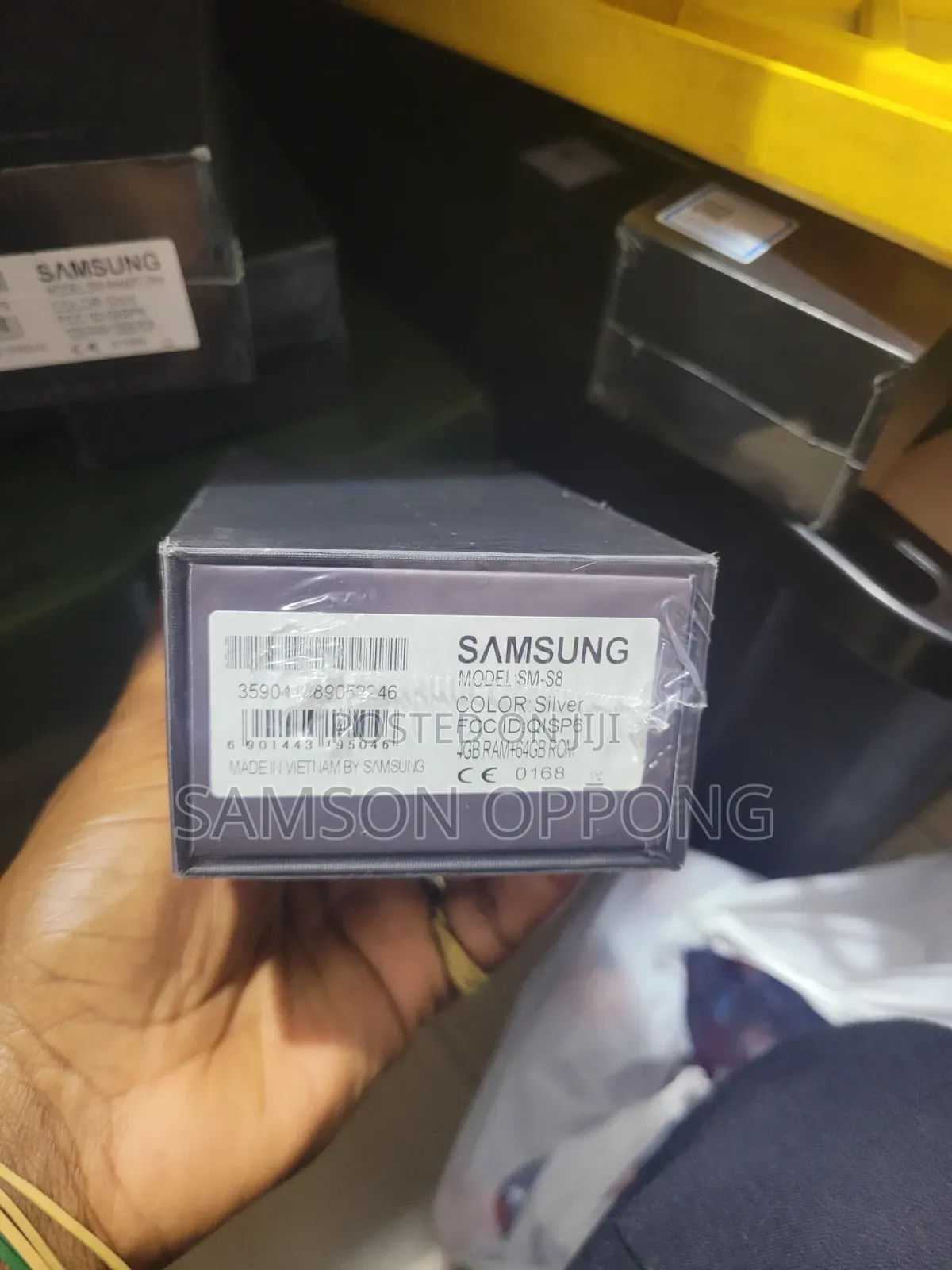 New Samsung Galaxy S8 64 GB Black
