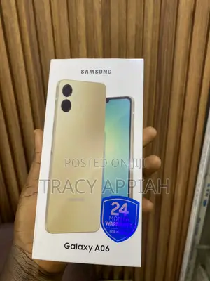 New Samsung Galaxy A06 128 GB Gold