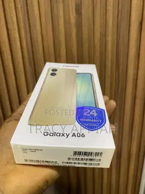 New Samsung Galaxy A06 128 GB Gold