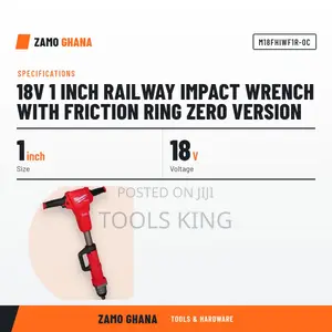 18V 1 Inch Railway Impact Wrench With Friction Ring Ze - M18fhiwf1r-0c