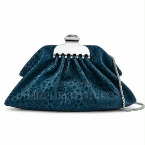 PU Leather Cloud Clutch Bag