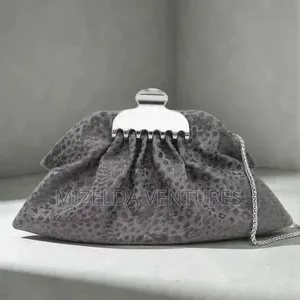 PU Leather Cloud Clutch Bag