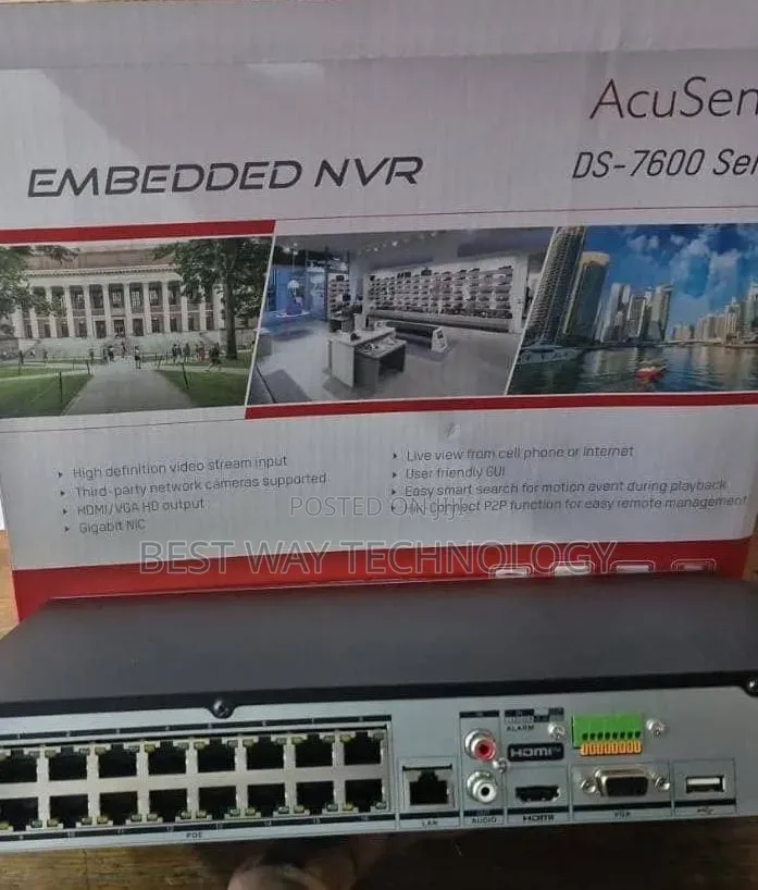 32ch NVR Poe Acusence