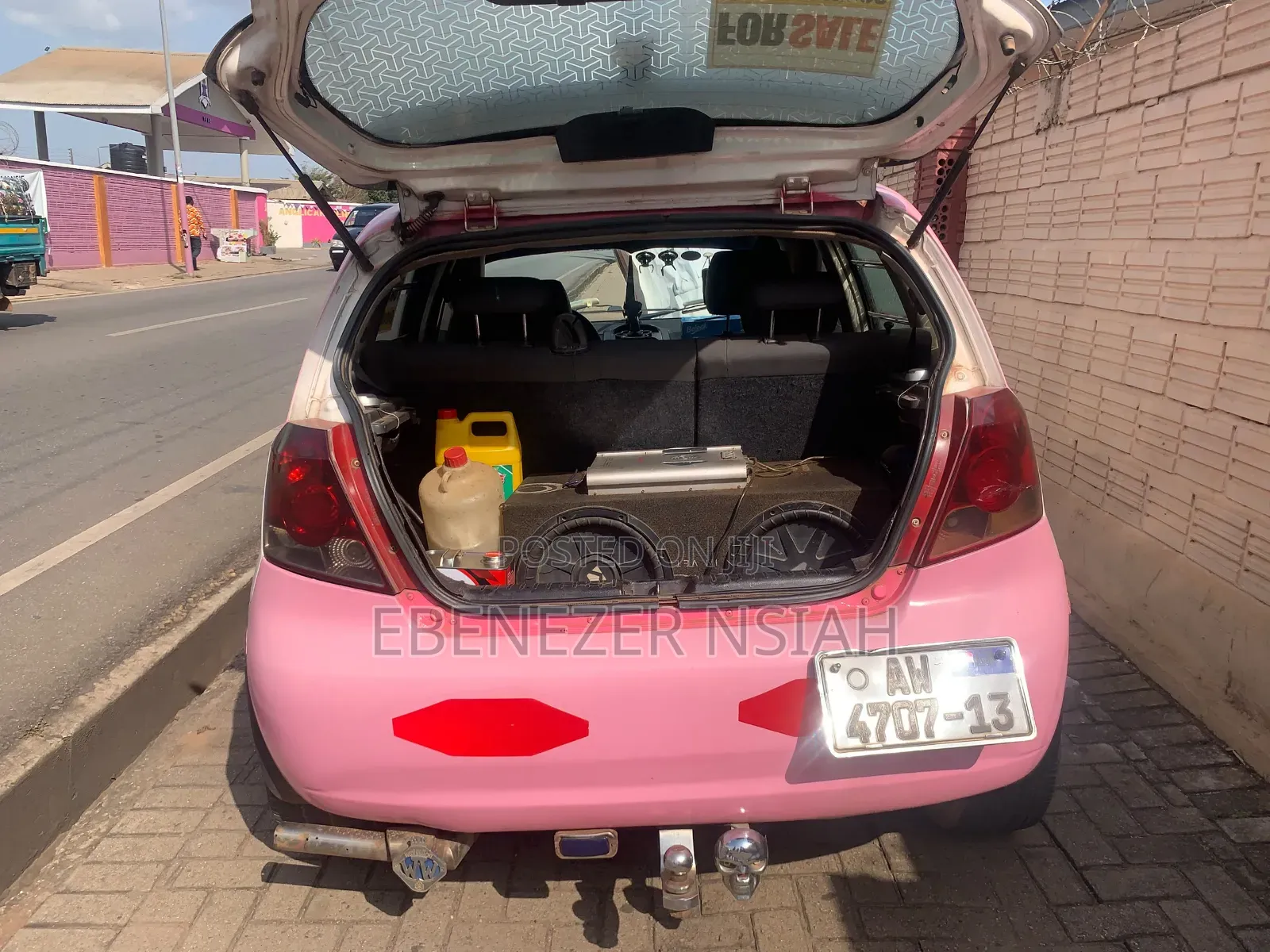 Chevrolet Aveo 1.4 Hatchback 3dr 2011 Pink