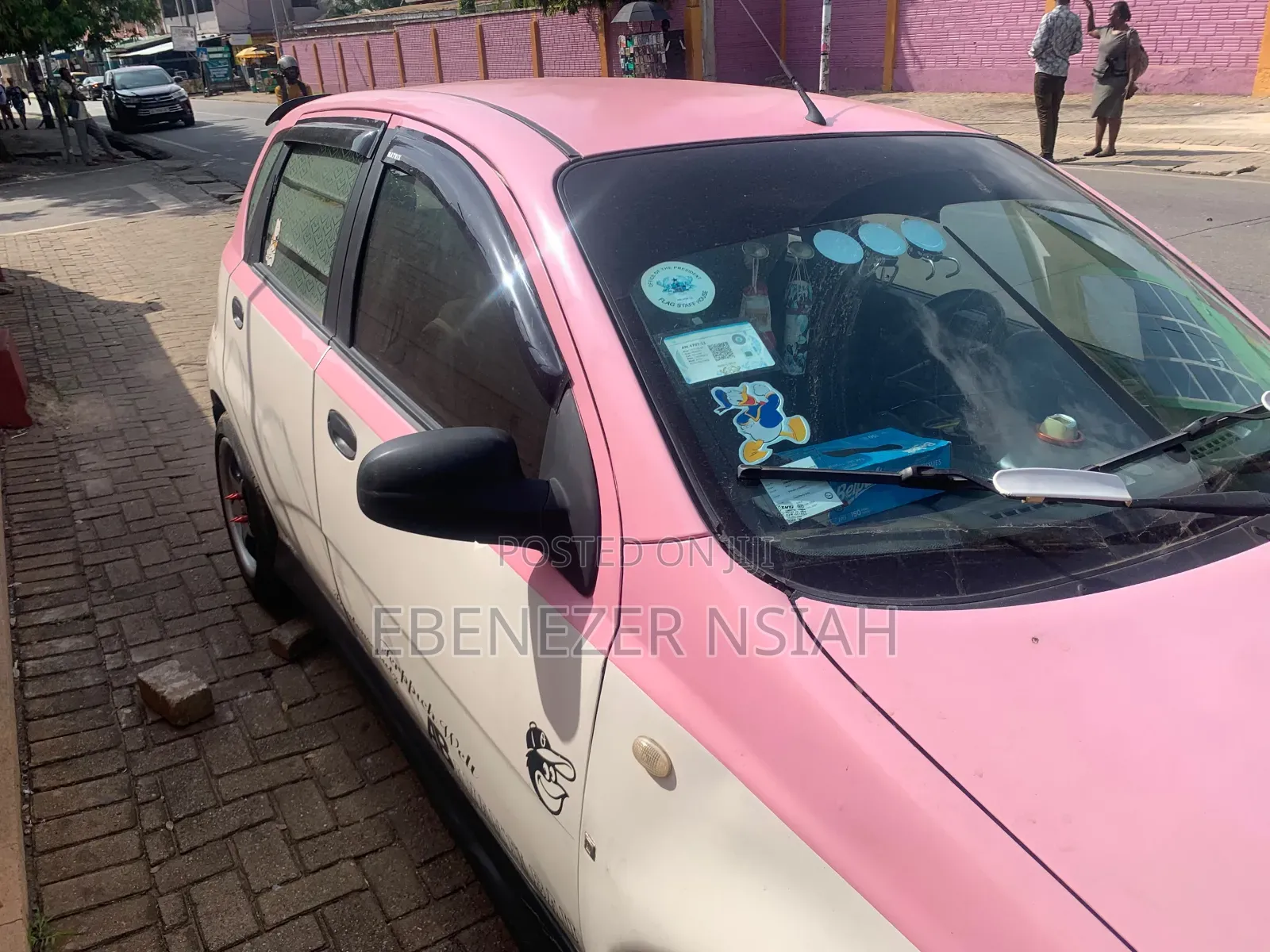 Chevrolet Aveo 1.4 Hatchback 3dr 2011 Pink