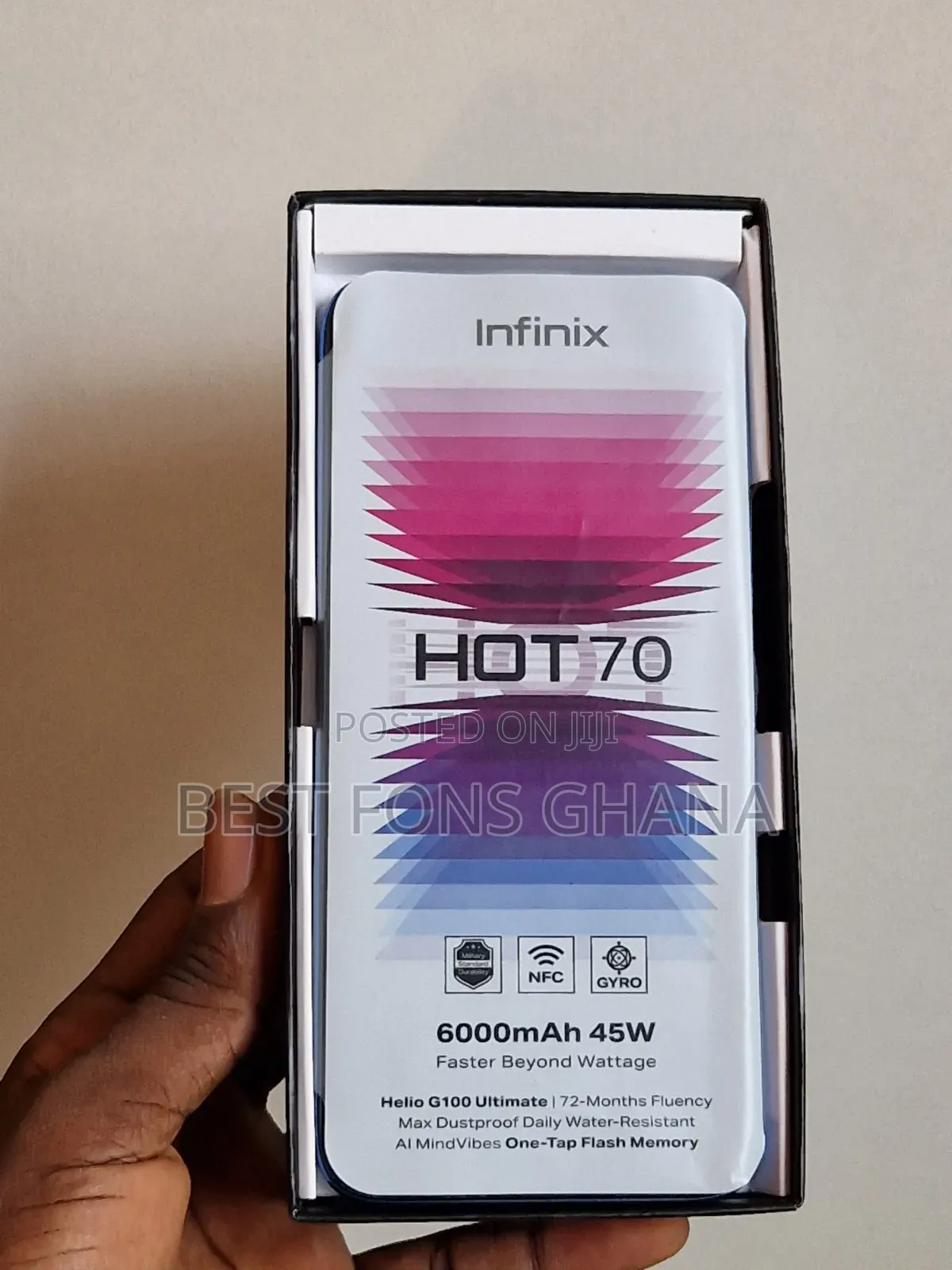 New Infinix Hot 70 128 GB Blue