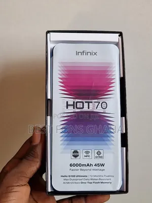 New Infinix Hot 70 128 GB Blue