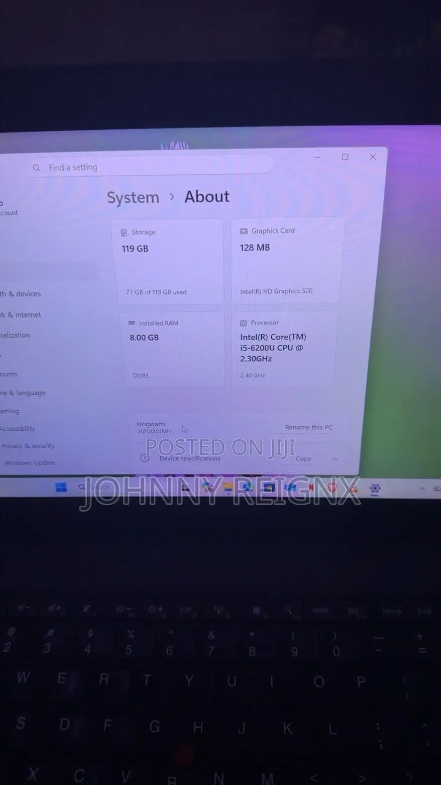 Laptop Lenovo ThinkPad L460 8GB Intel Core i5 SSD 160GB