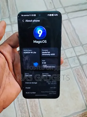 Honor 90 Lite 256 GB Black