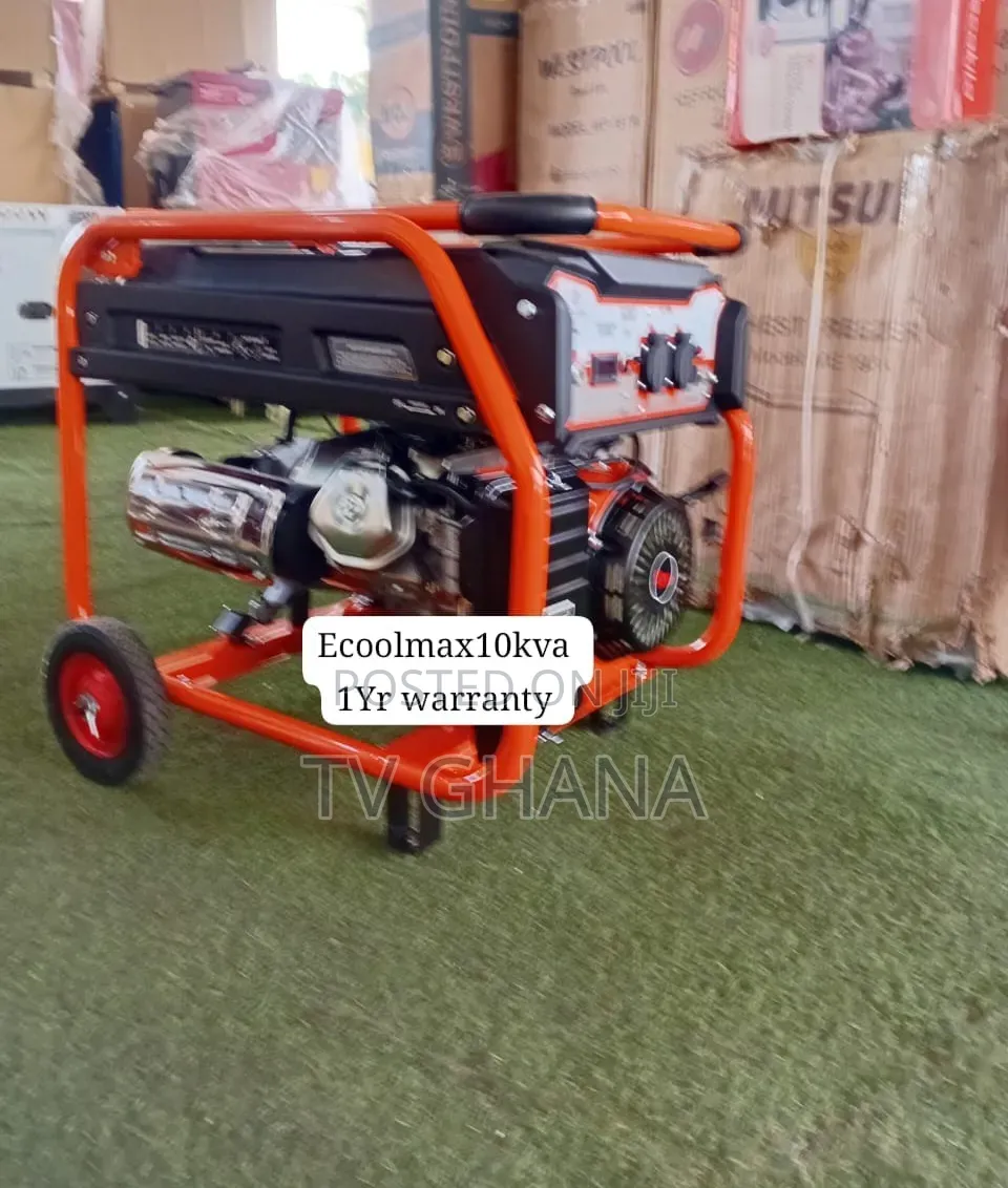 Super Performance Ecoolmax 10KVA Genset for Residential Use10kva