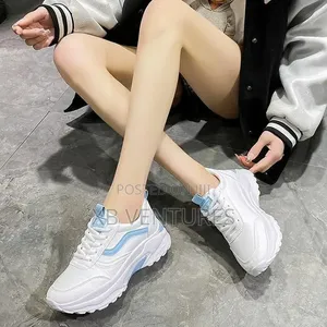 Trendy Ladies Causal White Shoes