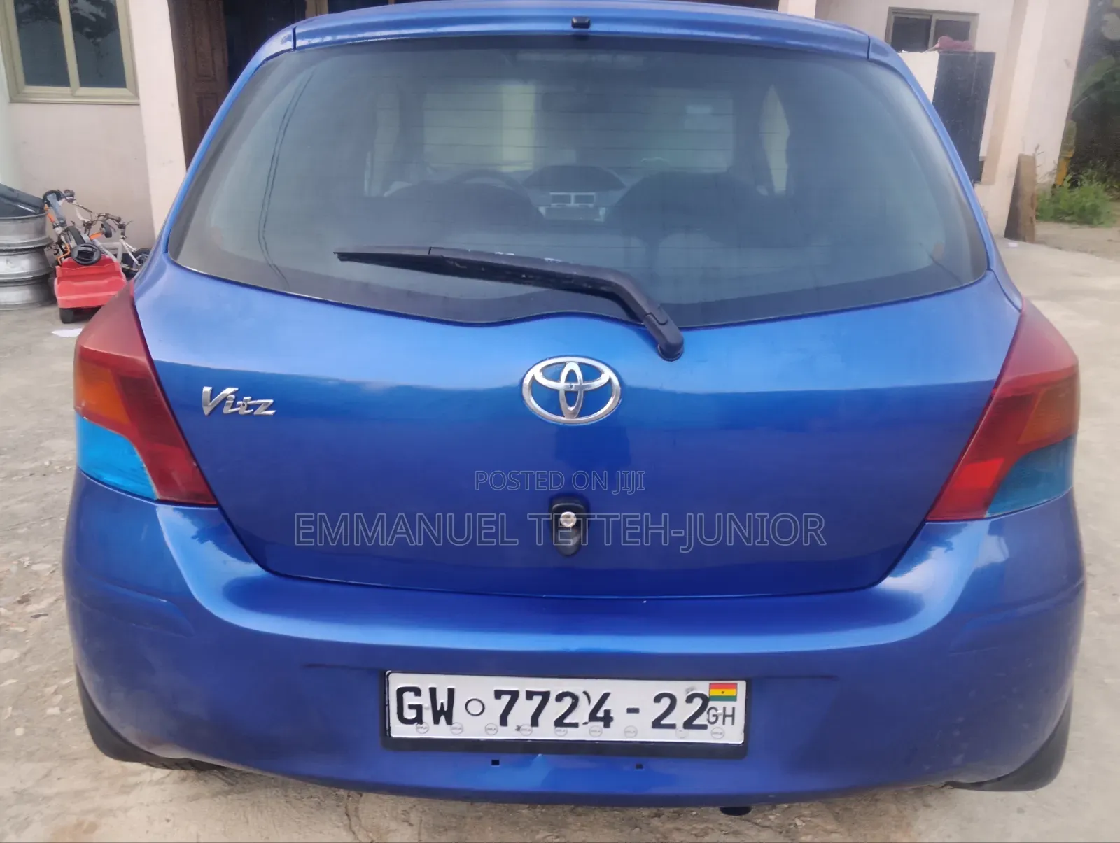 Toyota Vitz 1.3 FWD 3dr 2010 Blue