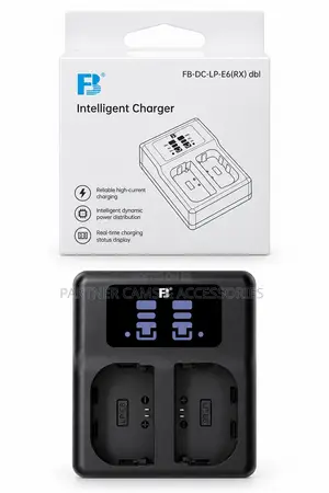 Original Dual LP-E6 Battery Charger
