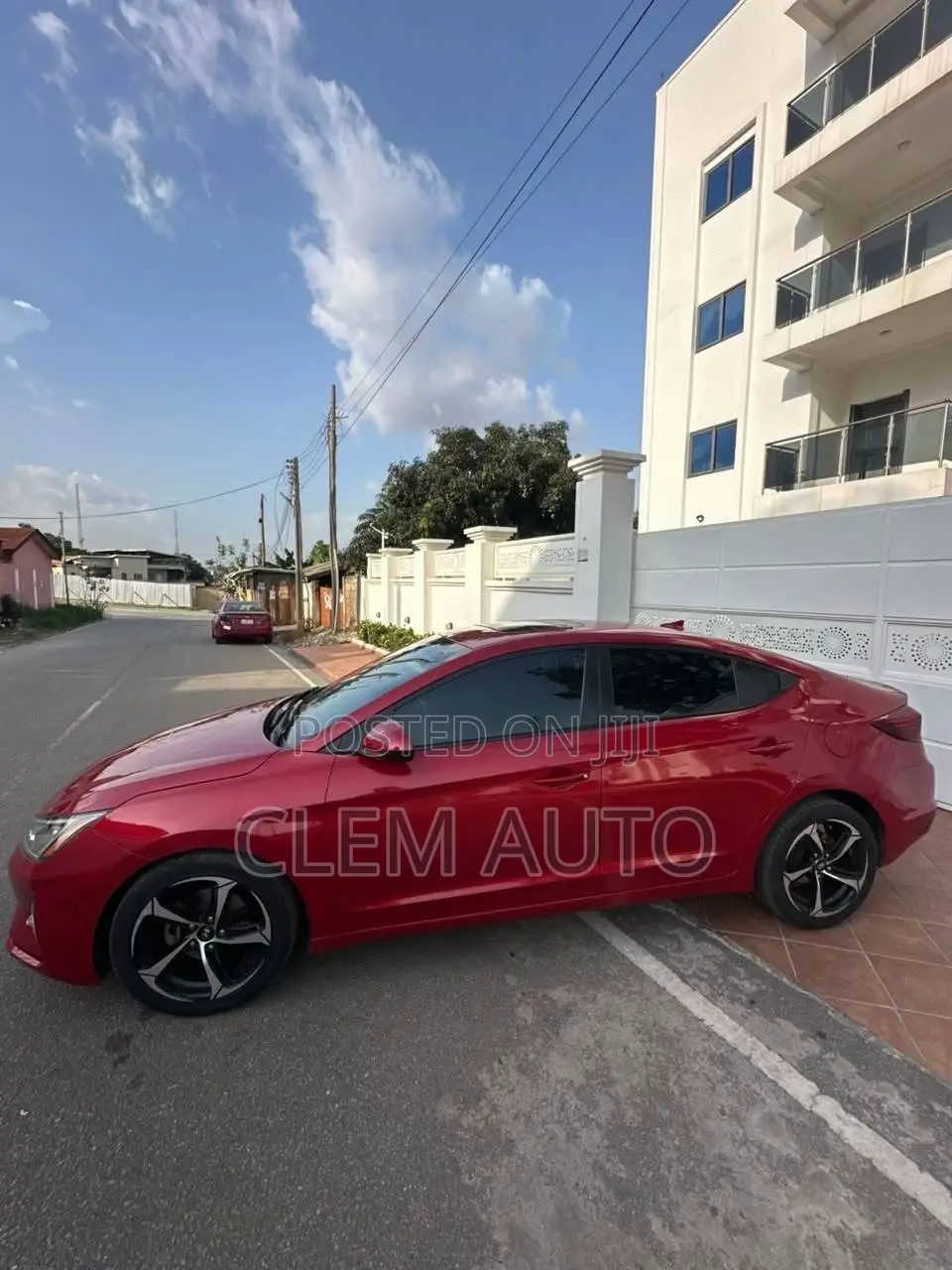 Hyundai Elantra Limited 2020 Red