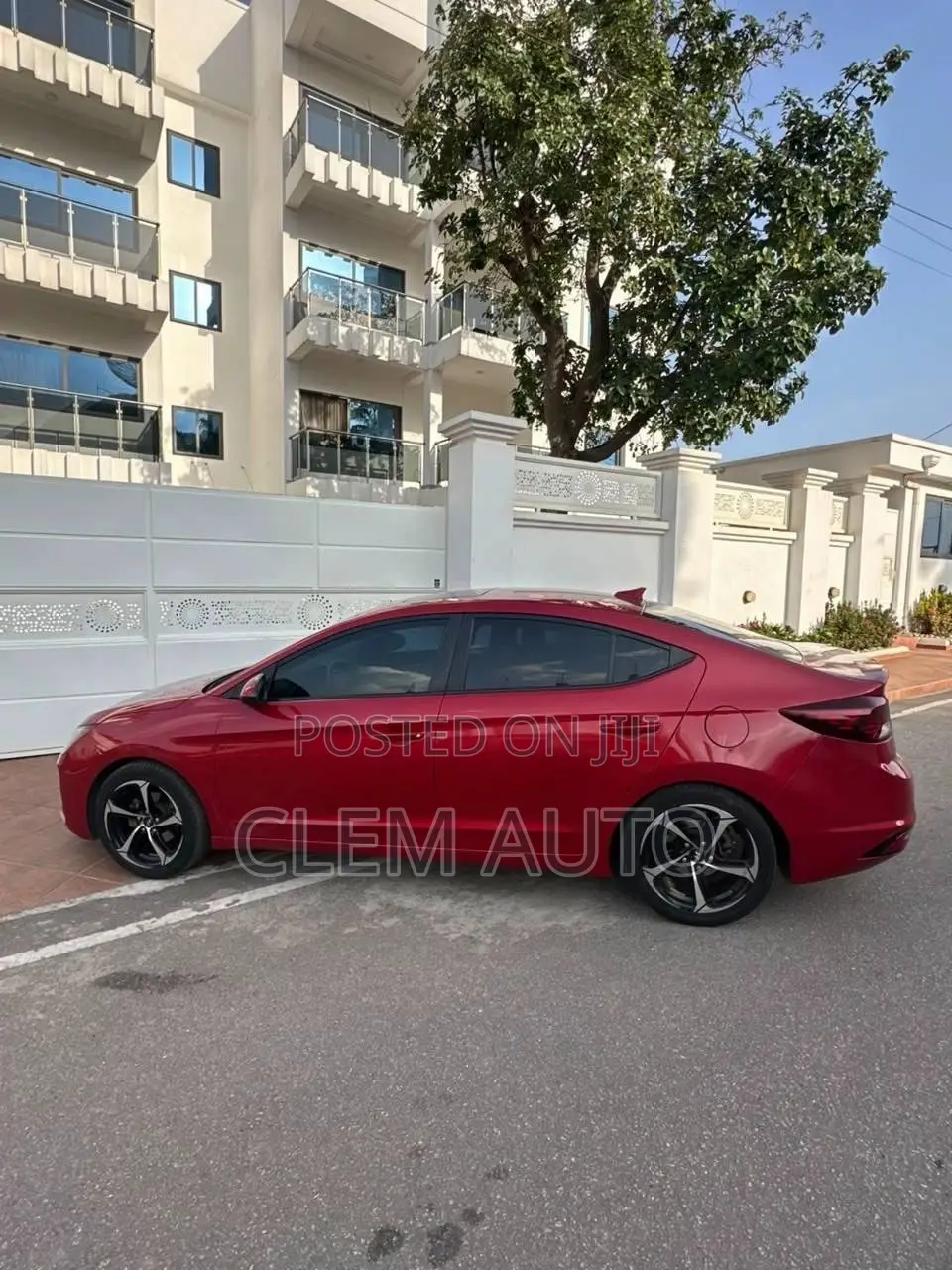 Hyundai Elantra Limited 2020 Red