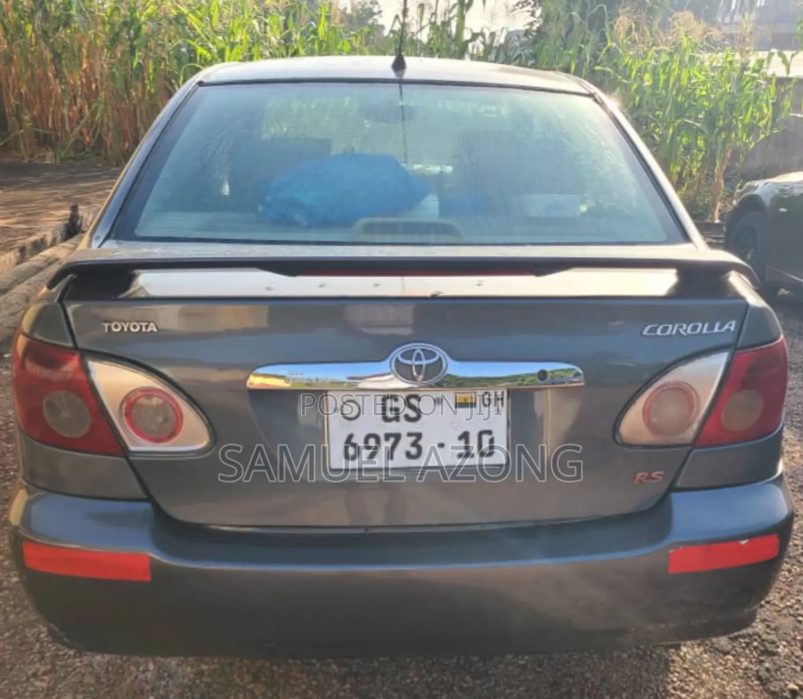 Toyota Corolla S 2007 Gray