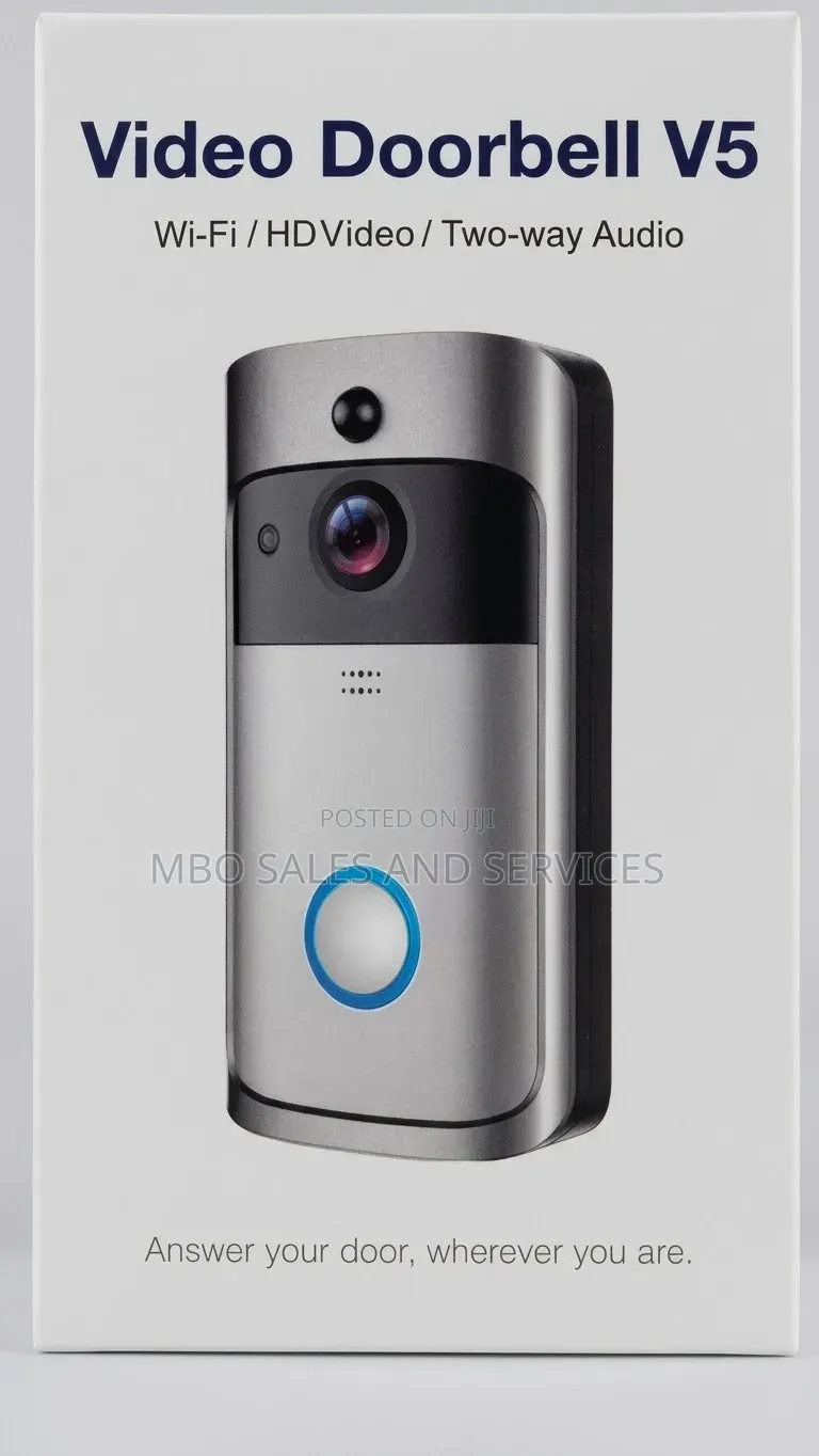 WiFi Smart Wireless Security Doorbell Camera – 166° Ultra-Wide Angle