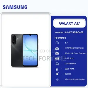 New Samsung Galaxy A17 128 GB Black